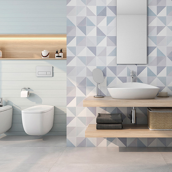 Bathroom tiles